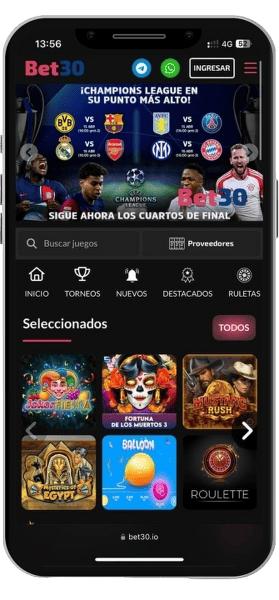 Bet30 Link Casino Download Mobiele App
